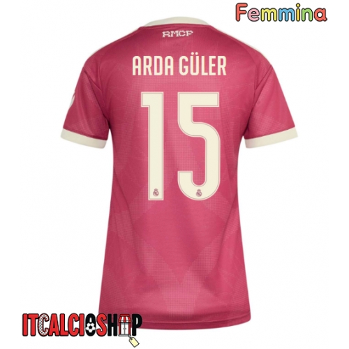 Real Madrid Arda Guler #15 Terza Maglia Femmina 2026-27 Manica Corta